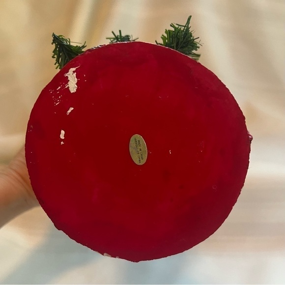 Santa Figurine Jingle Bells Whimsical Metal Beard Christmas Tree‎ EUC - Picture 10 of 11